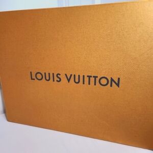 LOUIS VUITTON NEVERFULL BOX 18.5"×13.65"×3" magnetic closure hard struct…